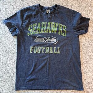 NFL Team | Men’s Seattle Seahawk’s Short Sleeve Cotton Blend Tee-Shirt, M